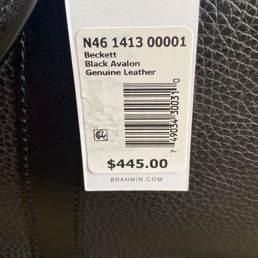 NWT Brahmin Work Bag with Dust Bag - Picture 8 of 16
